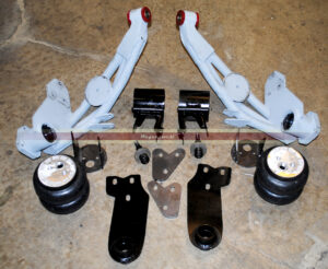 Narrowed IRS air ride trailing arms-491