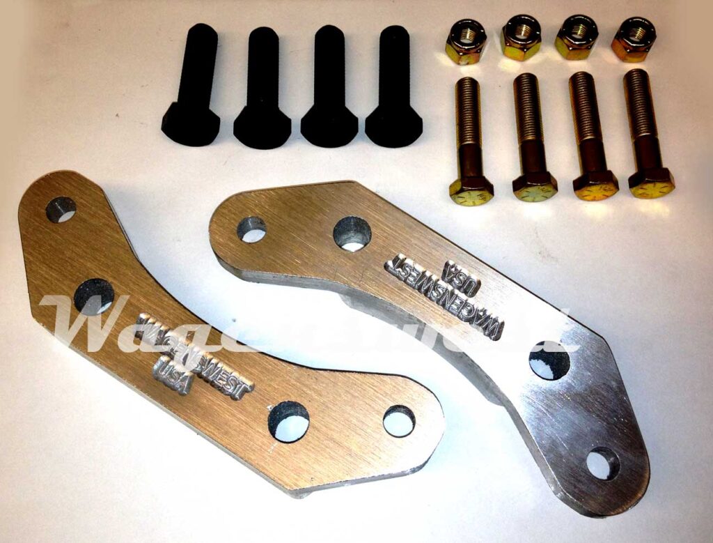 944 na disk brake to wilwood 1206816 caliper adapters