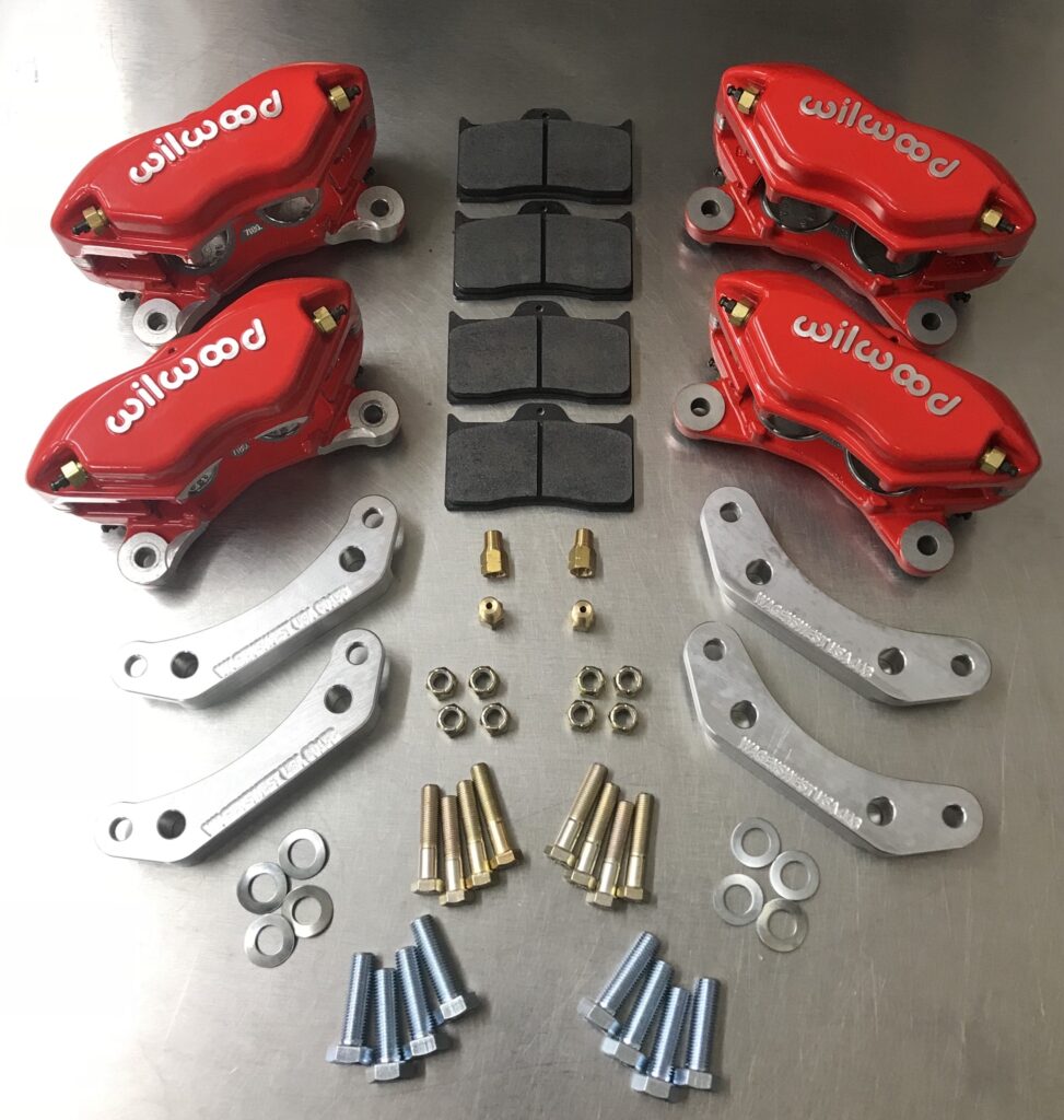 Porsche 944 Wilwood 4 piston caliper upgrade kit front and rear