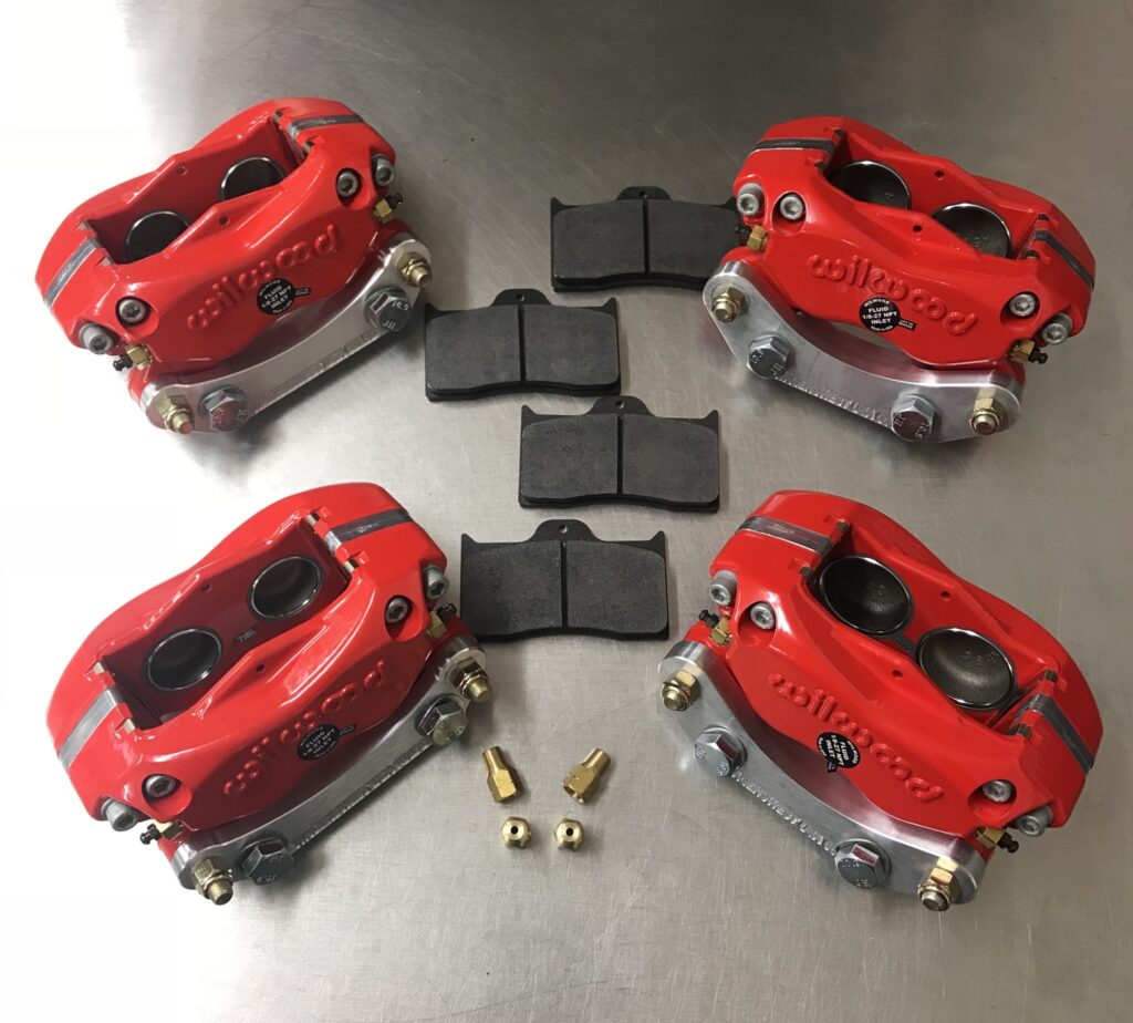 Porsche 944 Wilwood 4 piston caliper upgrade kit front and rear