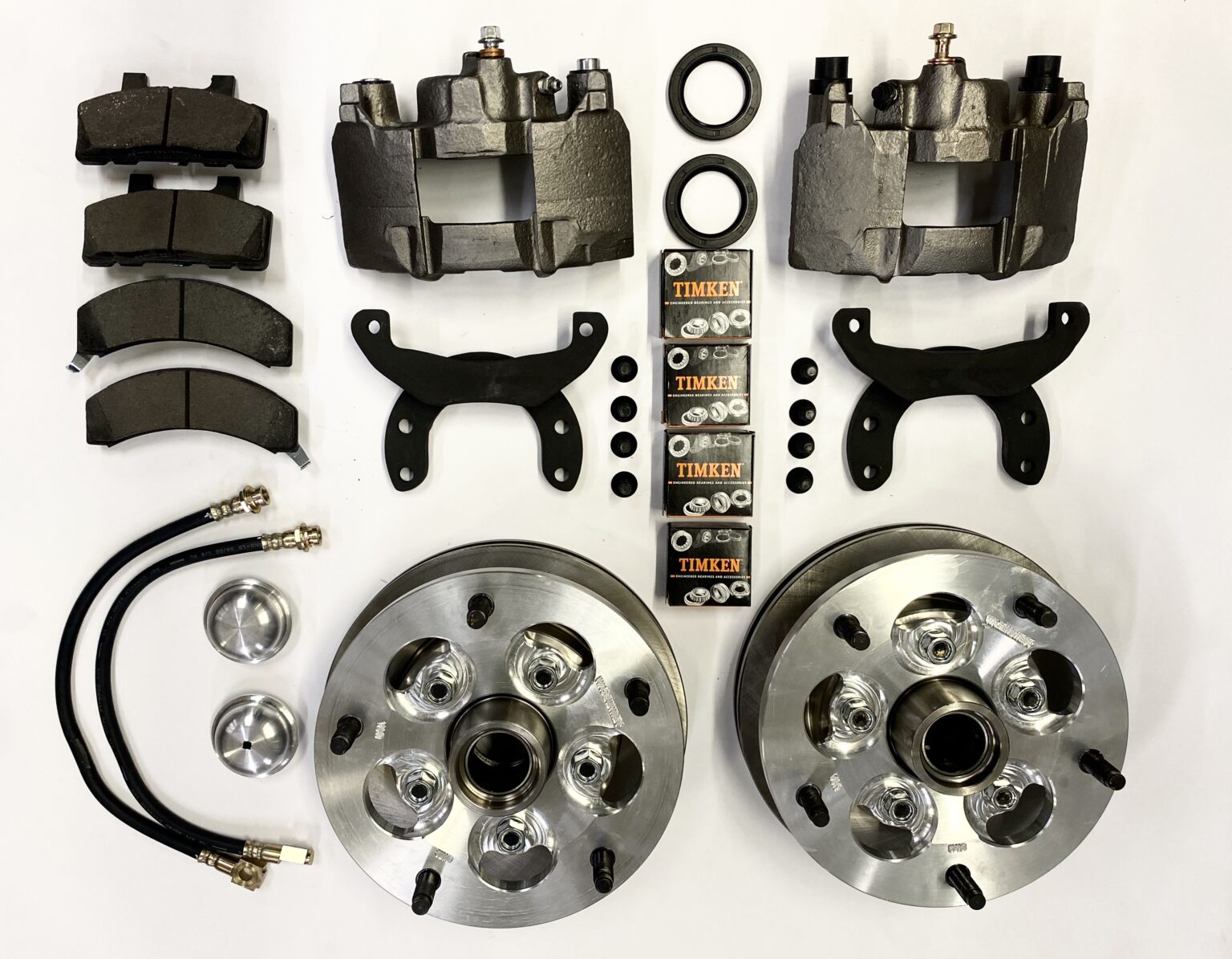 El Gringo 1964-70 VW Bus front disc brake kit W-5 - Wagenswest